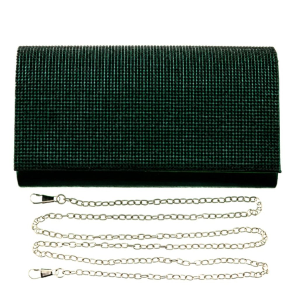 Green Crystal Evening Bag
